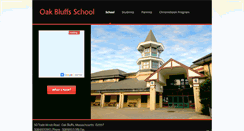 Desktop Screenshot of oakbluffsschool.com